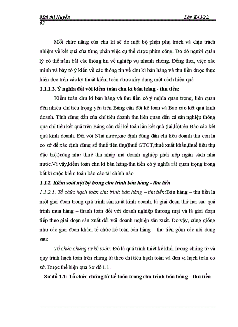 image for page Hoàn thiện kiểm toán chu trình bán hàng – thu tiền do Công ty TNHH Kiểm toán và Tư vấn Thăng Long thực hiện