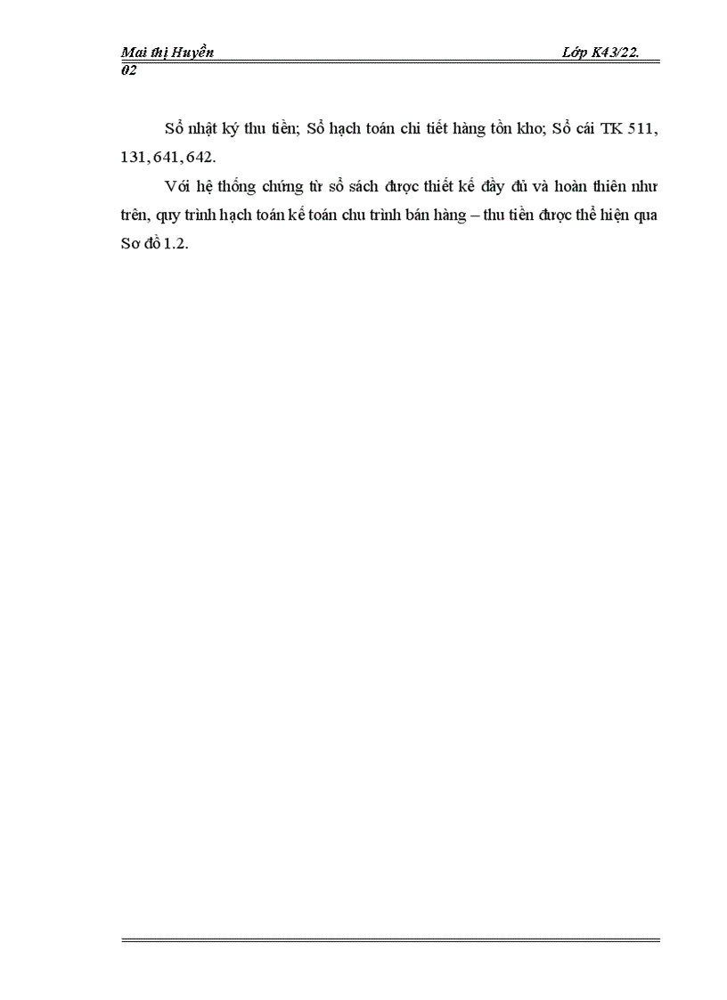 image for page Hoàn thiện kiểm toán chu trình bán hàng – thu tiền do Công ty TNHH Kiểm toán và Tư vấn Thăng Long thực hiện
