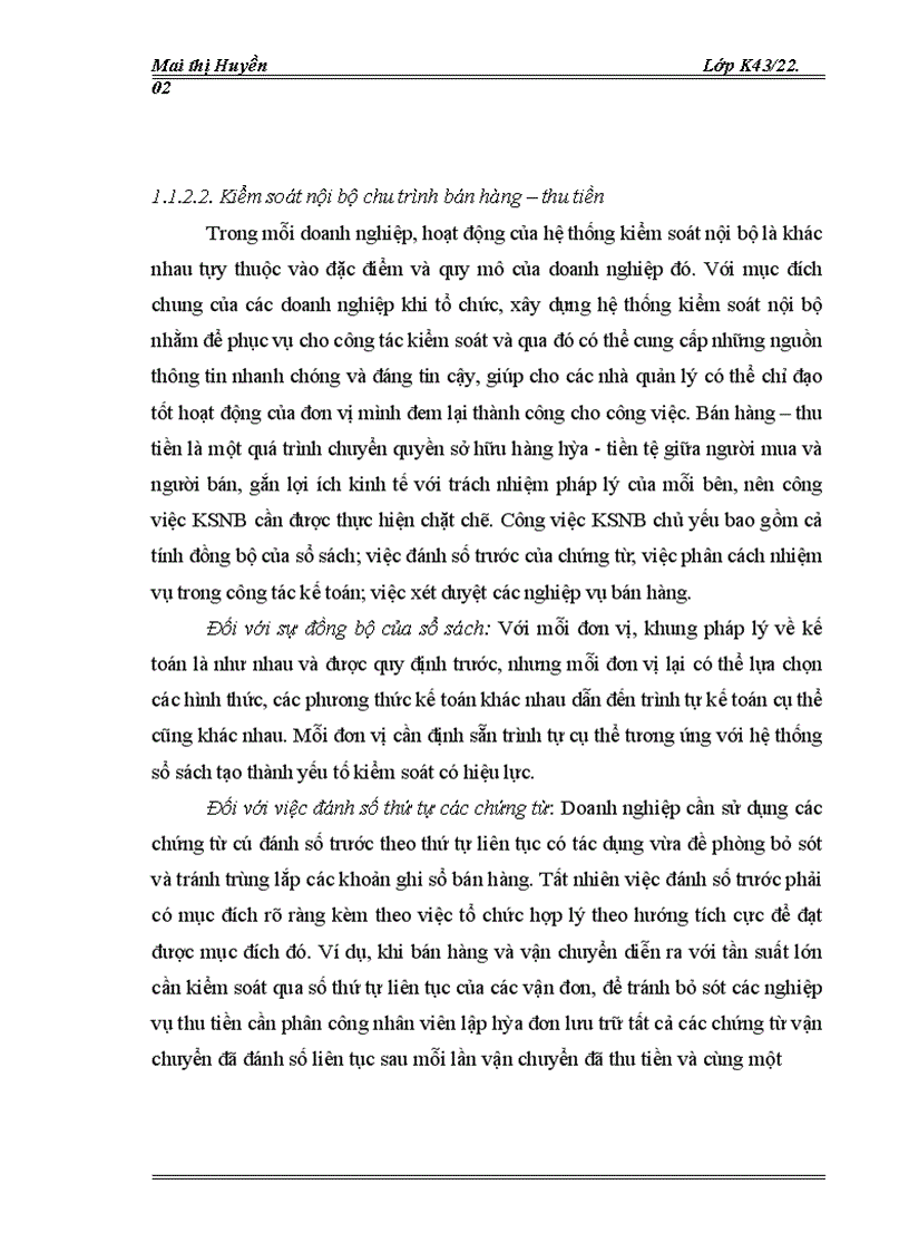 image for page Hoàn thiện kiểm toán chu trình bán hàng – thu tiền do Công ty TNHH Kiểm toán và Tư vấn Thăng Long thực hiện