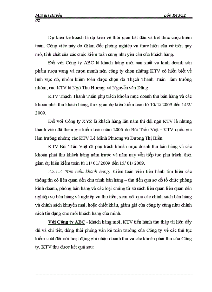 image for page Hoàn thiện kiểm toán chu trình bán hàng – thu tiền do Công ty TNHH Kiểm toán và Tư vấn Thăng Long thực hiện