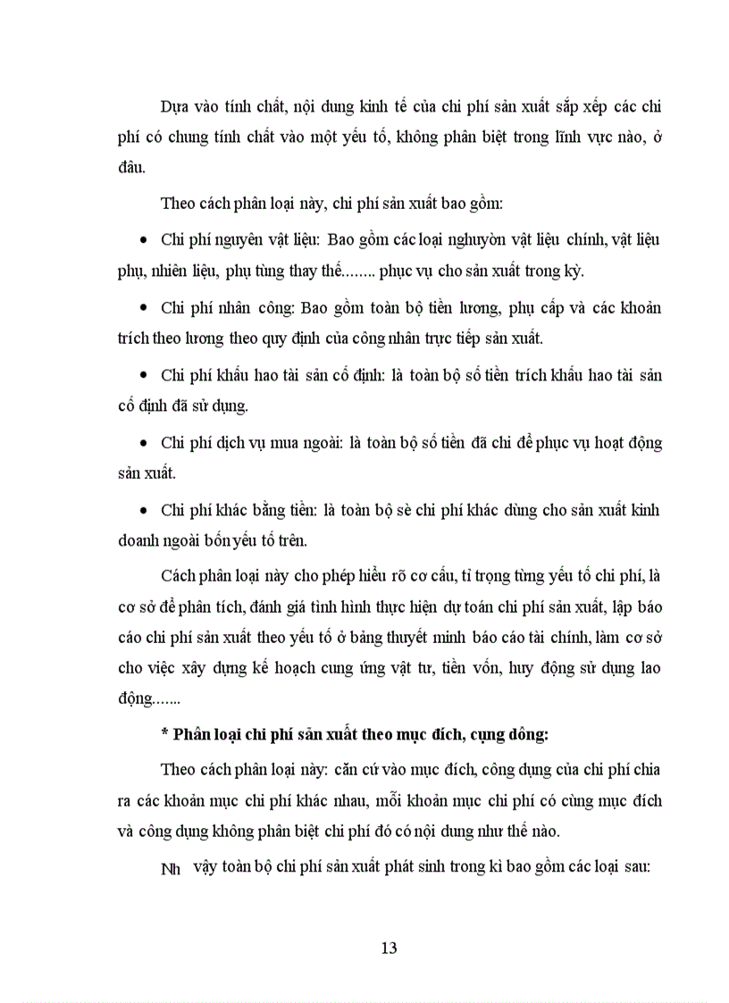 image for page Kế toán chi phí sản xuất và tính giá thành sản phẩm ở Công ty cơ khí Đông Anh