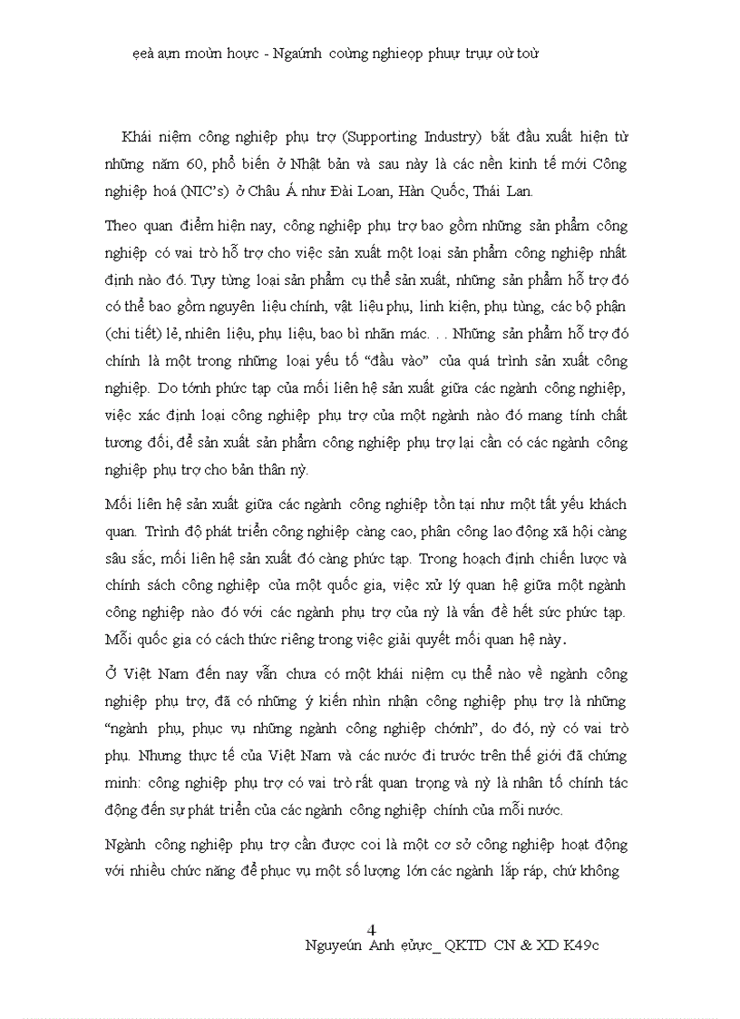 image for page Thực trạng và đưa ra một số kiến nghị về ngành công nghiệp phụ trợ ô tô