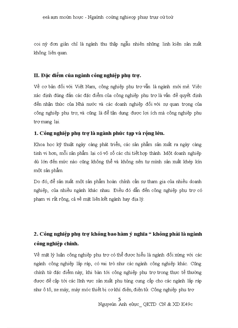 image for page Thực trạng và đưa ra một số kiến nghị về ngành công nghiệp phụ trợ ô tô