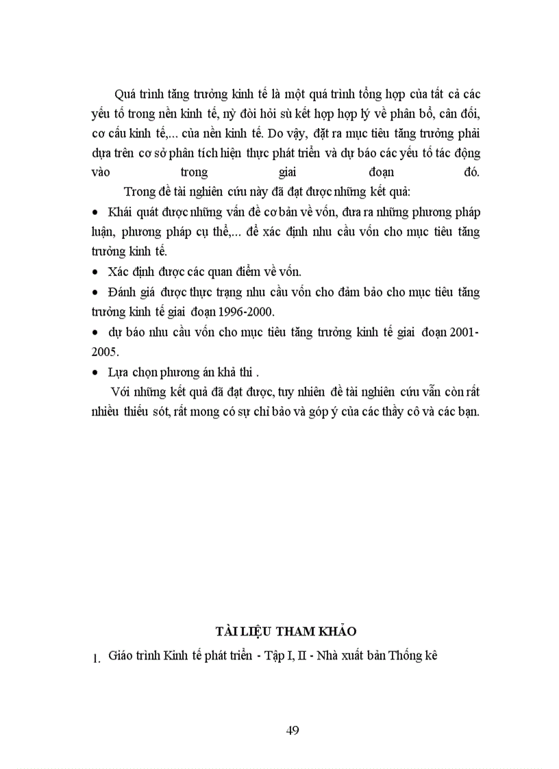 image for page Những dự báo về đảm bảo nhu cầu vốn đầu tư cho mục tiêu tăng trưởng kinh tế giai đoạn 2001-2005.