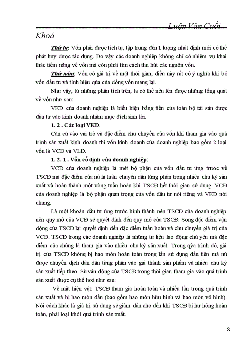 image for page Một số biện pháp nâng cao hiệu quả sử dụng VKD ở Công ty bia HABADA