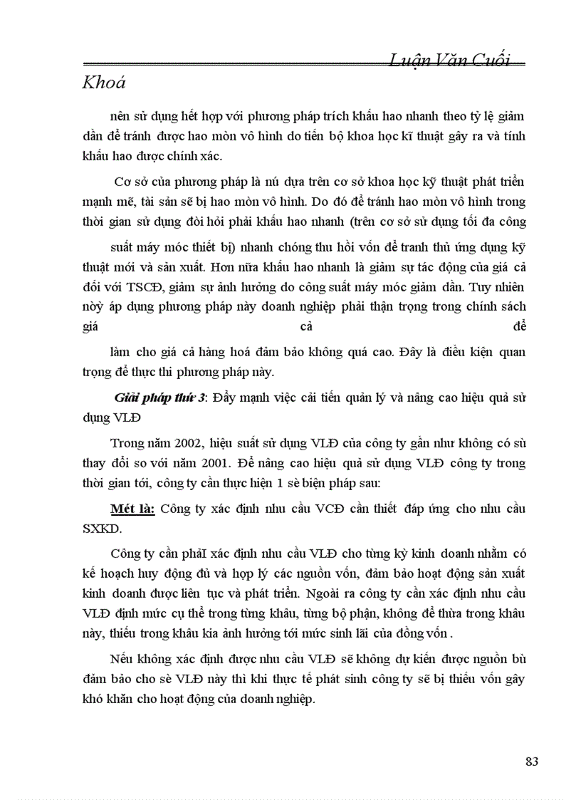 image for page Một số biện pháp nâng cao hiệu quả sử dụng VKD ở Công ty bia HABADA