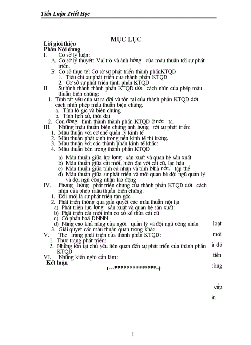 image for page Sự thống nhất có thể đưa đến thái độ chủ quan và giải quyết mâu thuẫn chúng một cách chủ quan