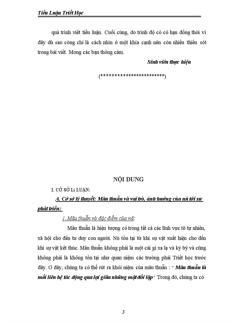 image for page Sự thống nhất có thể đưa đến thái độ chủ quan và giải quyết mâu thuẫn chúng một cách chủ quan