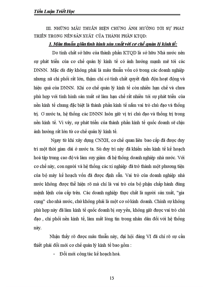 image for page Sự thống nhất có thể đưa đến thái độ chủ quan và giải quyết mâu thuẫn chúng một cách chủ quan