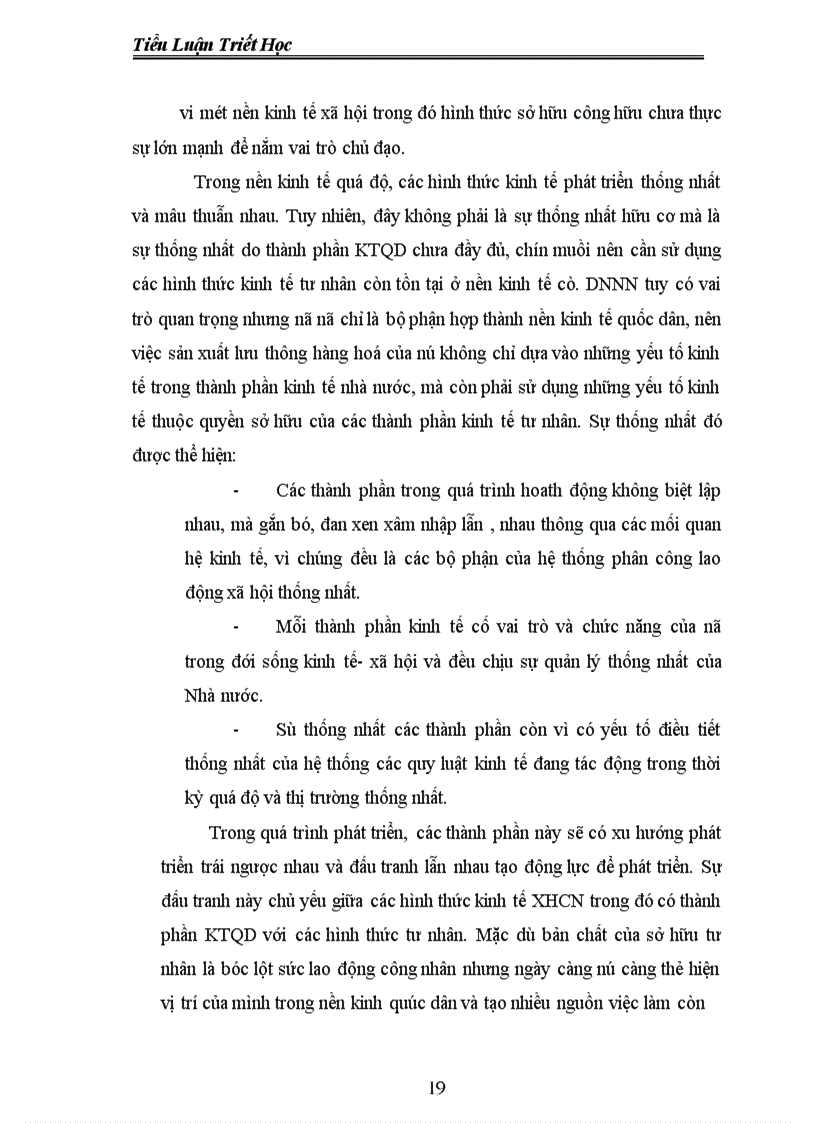 image for page Sự thống nhất có thể đưa đến thái độ chủ quan và giải quyết mâu thuẫn chúng một cách chủ quan