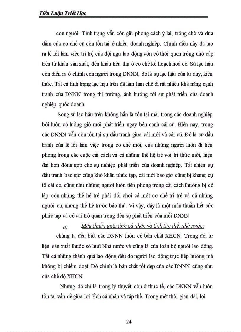 image for page Sự thống nhất có thể đưa đến thái độ chủ quan và giải quyết mâu thuẫn chúng một cách chủ quan