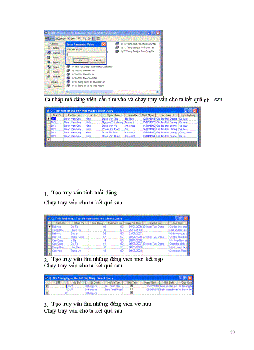 image for page Chương trình Quản Lý Đảng Viên