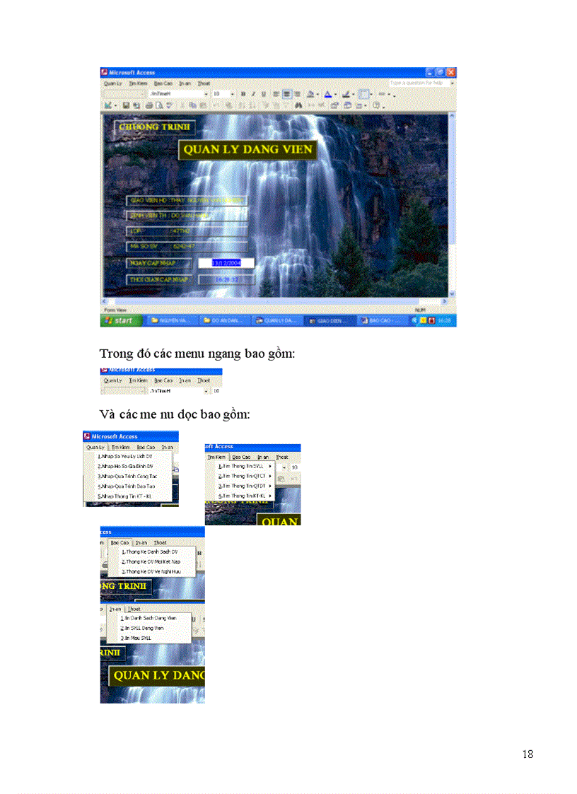 image for page Chương trình Quản Lý Đảng Viên