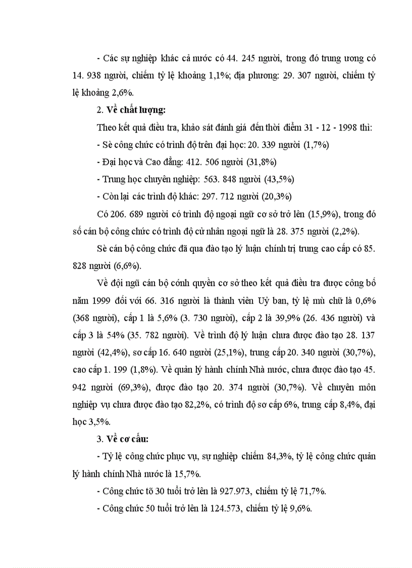 image for page Cải cách hành chính Nhà nước trong lĩnh vực quản lý nguồn nhân lực.