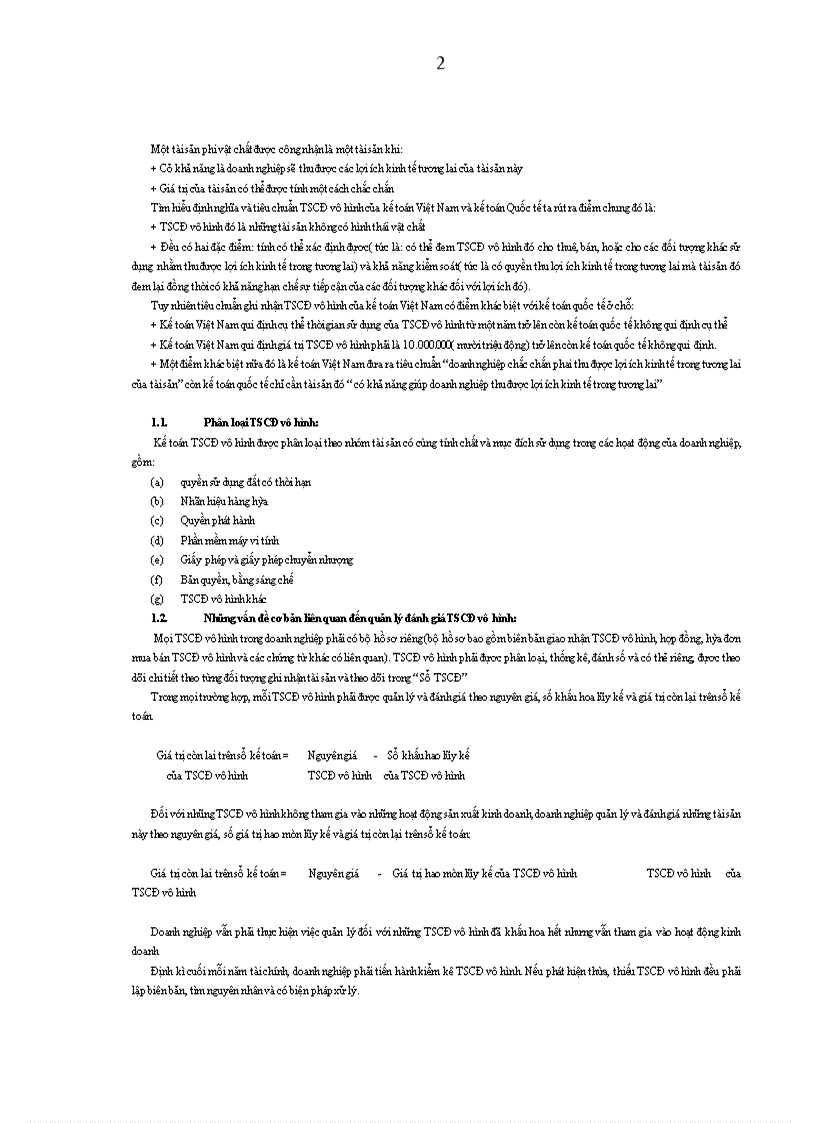 image for page Chế độ kế toán Việt Nam, chuẩn mực kế toán quốc tế và qui định của một số quốc gia khác về hoạch tóan TSCĐ vô hình