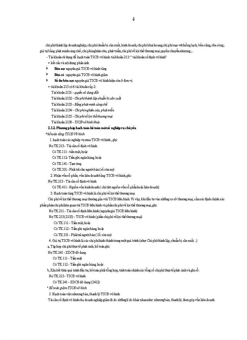 image for page Chế độ kế toán Việt Nam, chuẩn mực kế toán quốc tế và qui định của một số quốc gia khác về hoạch tóan TSCĐ vô hình