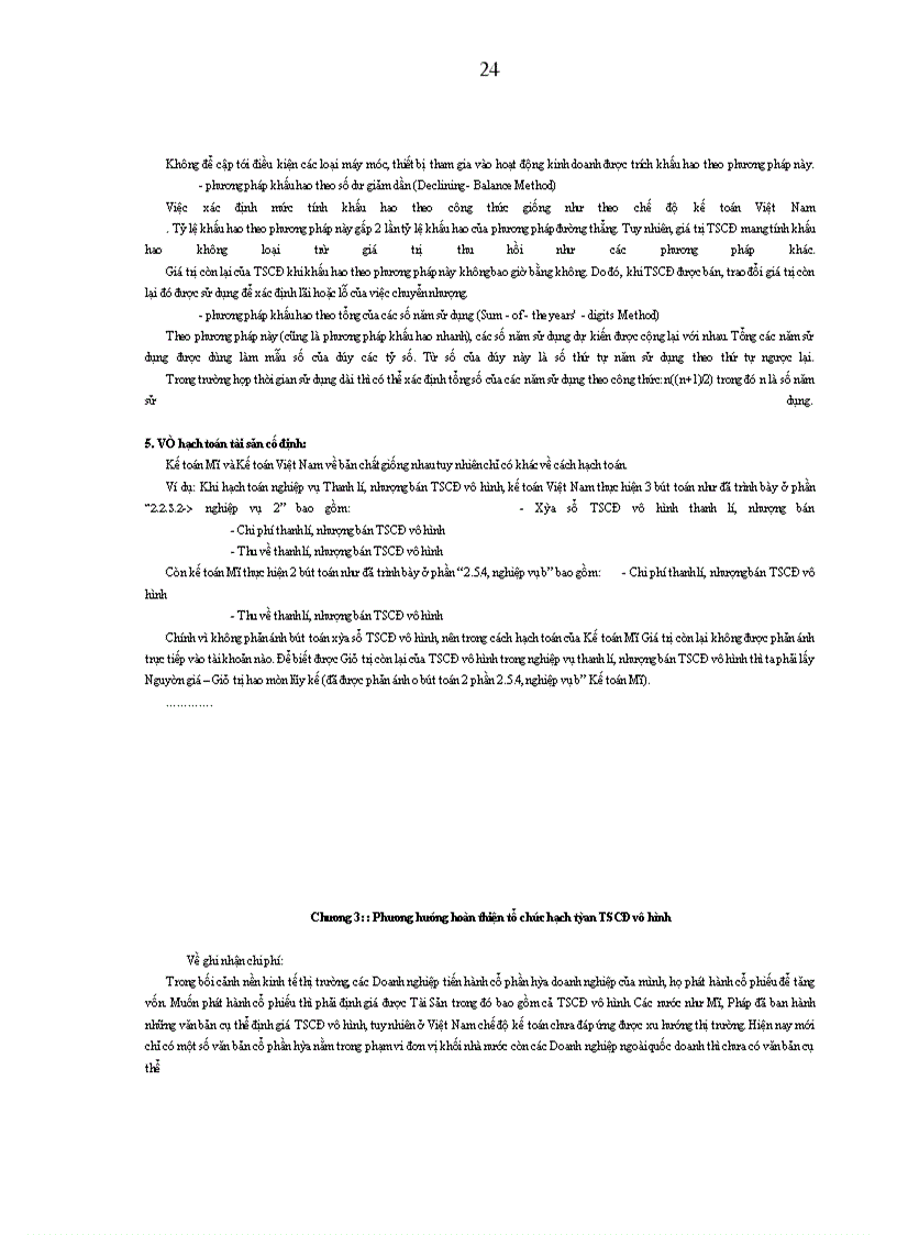 image for page Chế độ kế toán Việt Nam, chuẩn mực kế toán quốc tế và qui định của một số quốc gia khác về hoạch tóan TSCĐ vô hình