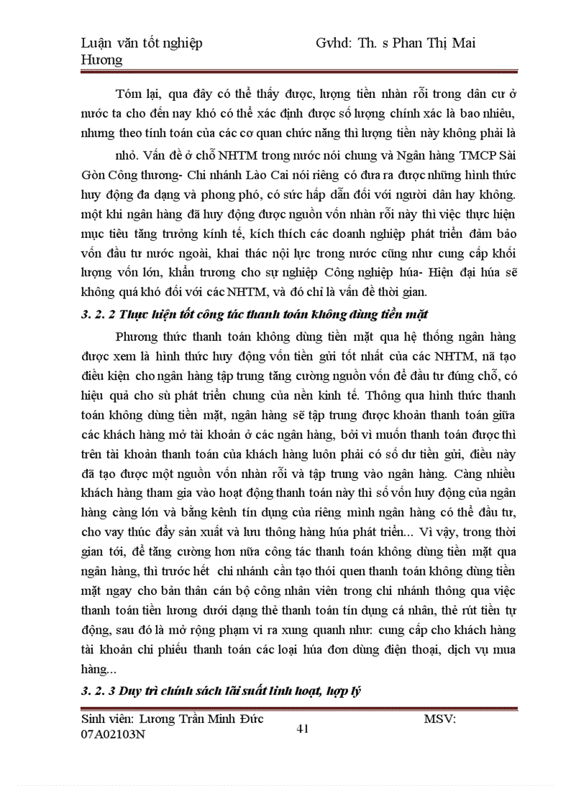 image for page Một số giải pháp nhằm nâng cao hiệu qủa huy động vốn tại Ngân hàng TMCP Sài Gòn Công Thương- Chi nhánh Lào Cai