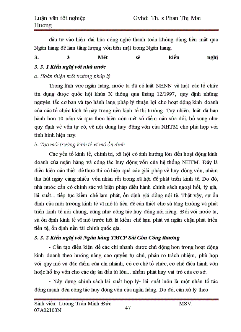 image for page Một số giải pháp nhằm nâng cao hiệu qủa huy động vốn tại Ngân hàng TMCP Sài Gòn Công Thương- Chi nhánh Lào Cai