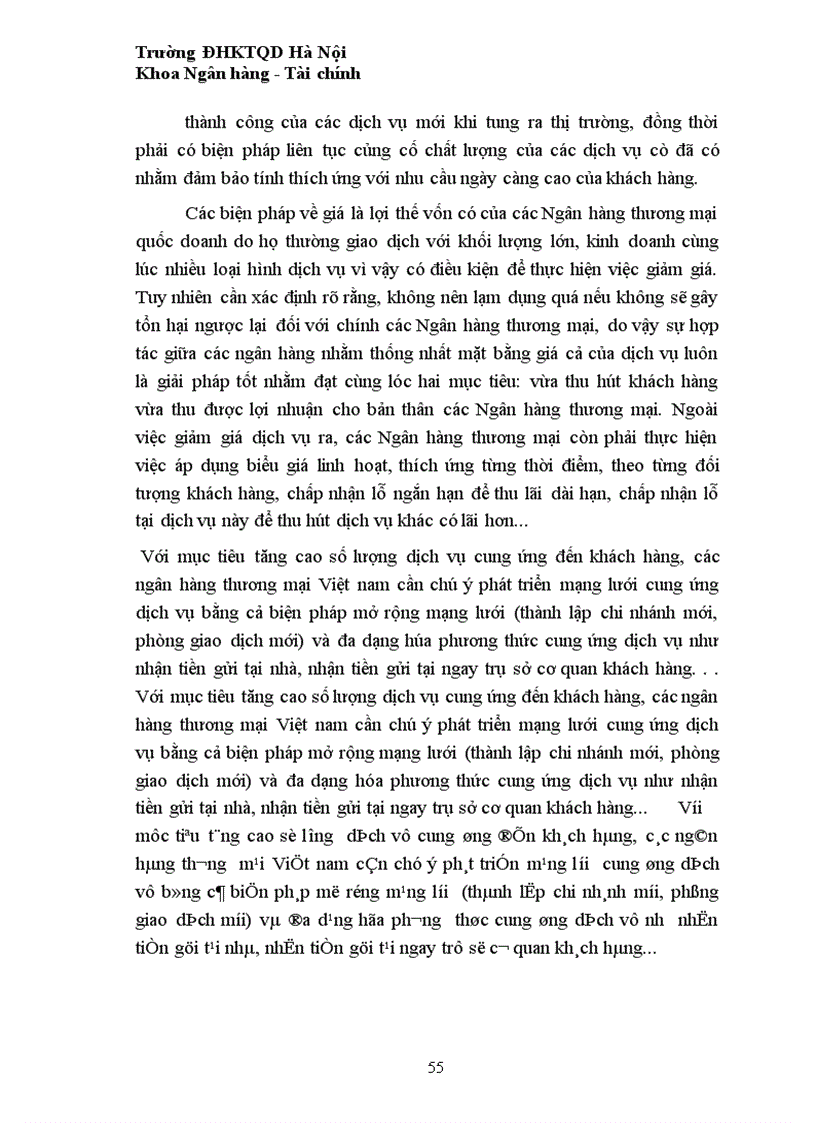 image for page Hiệu quả hoạt động kinh doanh và biện pháp nâng cao hiệu quả hoạt động của các Ngân hàng thương mại