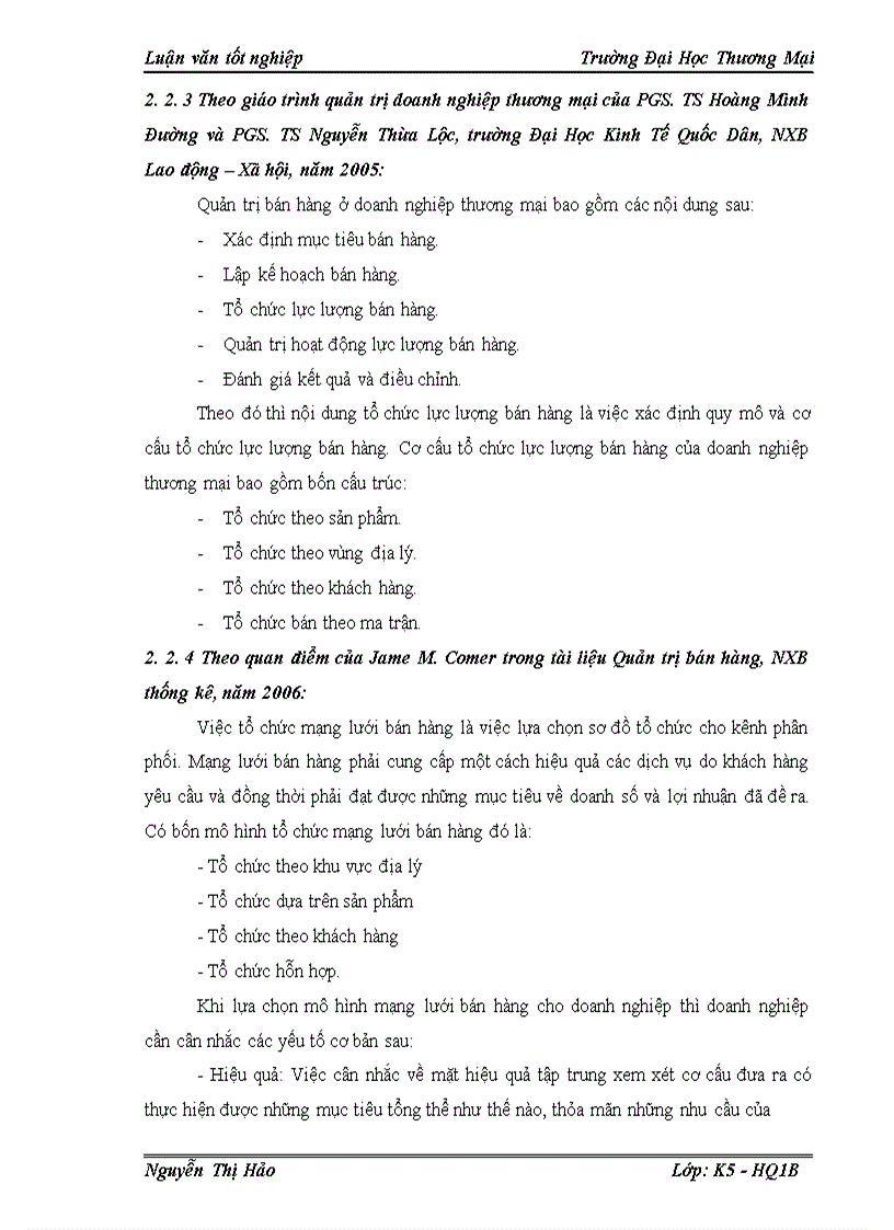 image for page Hoàn thiện công tác tổ chức mạng lưới bán hàng tại chi nhánh công ty TNHH SX TPCN Bảo Long