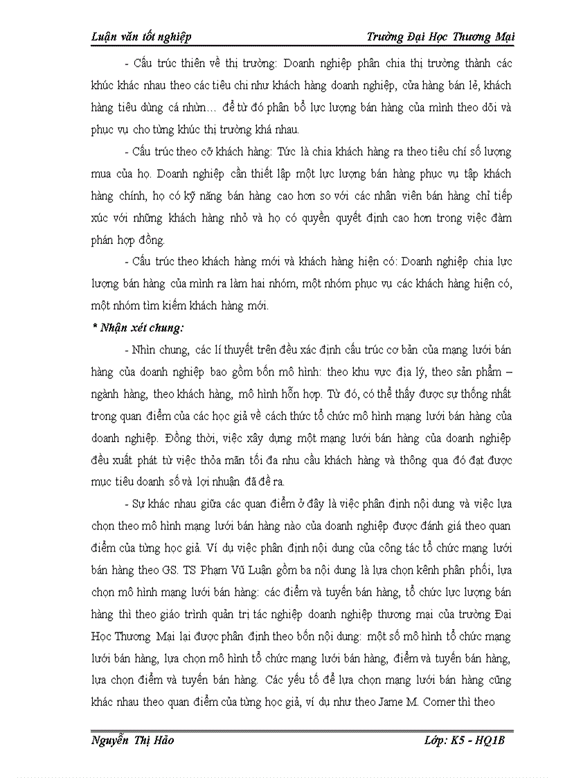 image for page Hoàn thiện công tác tổ chức mạng lưới bán hàng tại chi nhánh công ty TNHH SX TPCN Bảo Long