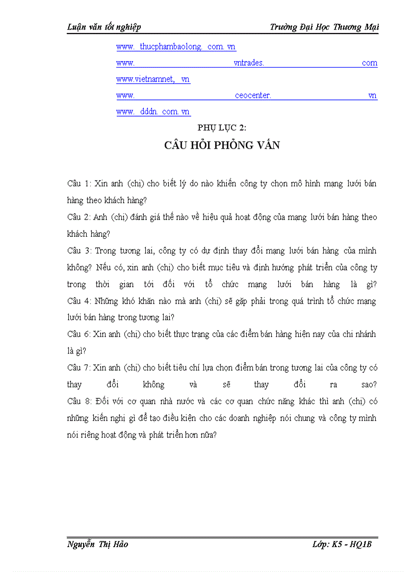 image for page Hoàn thiện công tác tổ chức mạng lưới bán hàng tại chi nhánh công ty TNHH SX TPCN Bảo Long