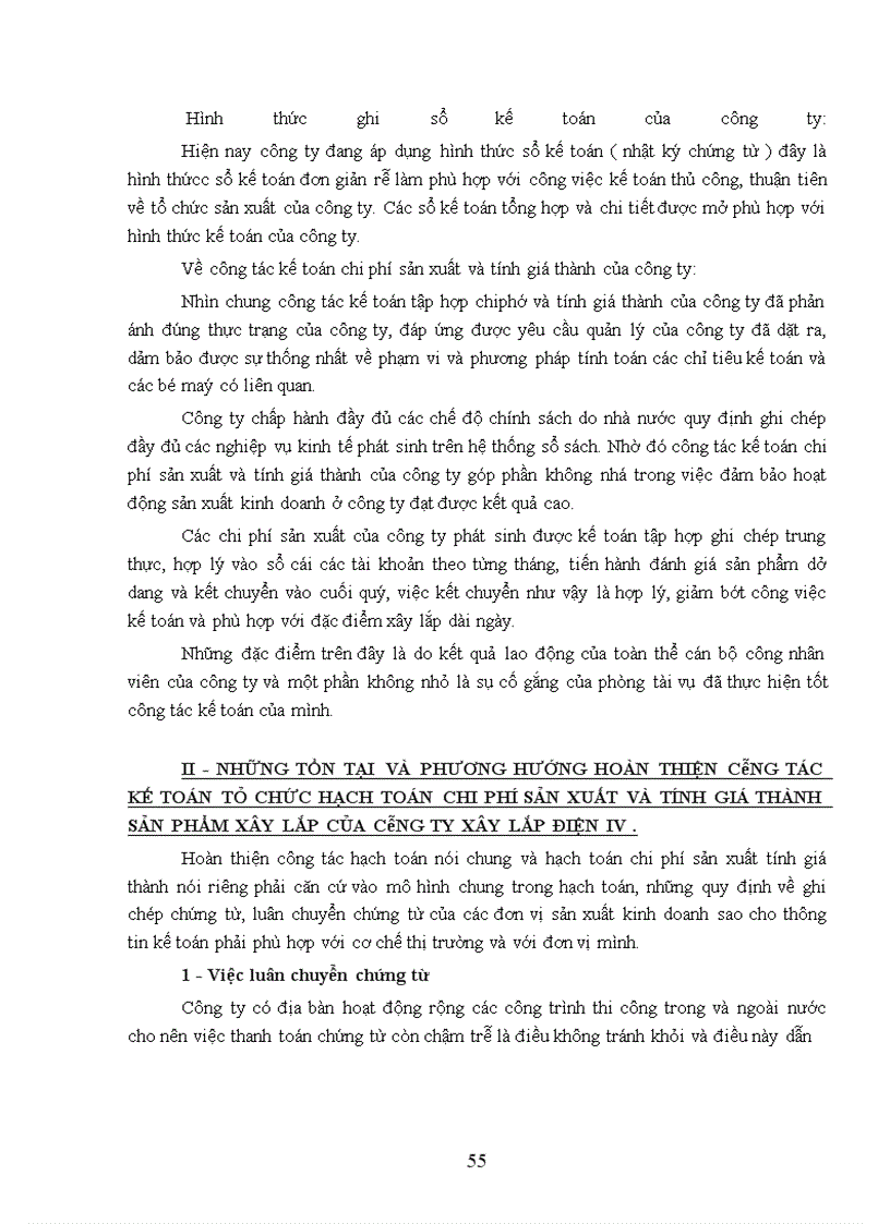 image for page Công tác hạch toán chi phí sản xuất và tính giá sản phẩm xây lắp.