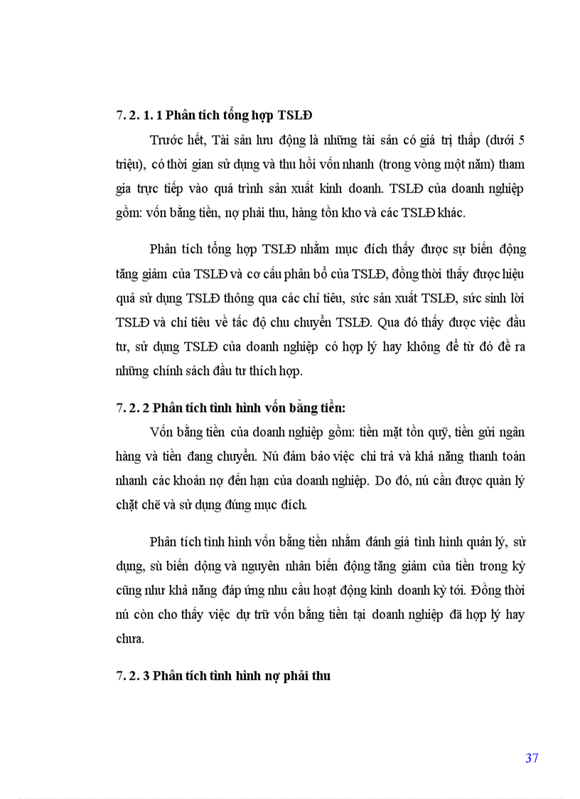 image for page Phân tích tình hình tài chính doanh nghiệp tại Tổng công ty Cà phê Việt Nam