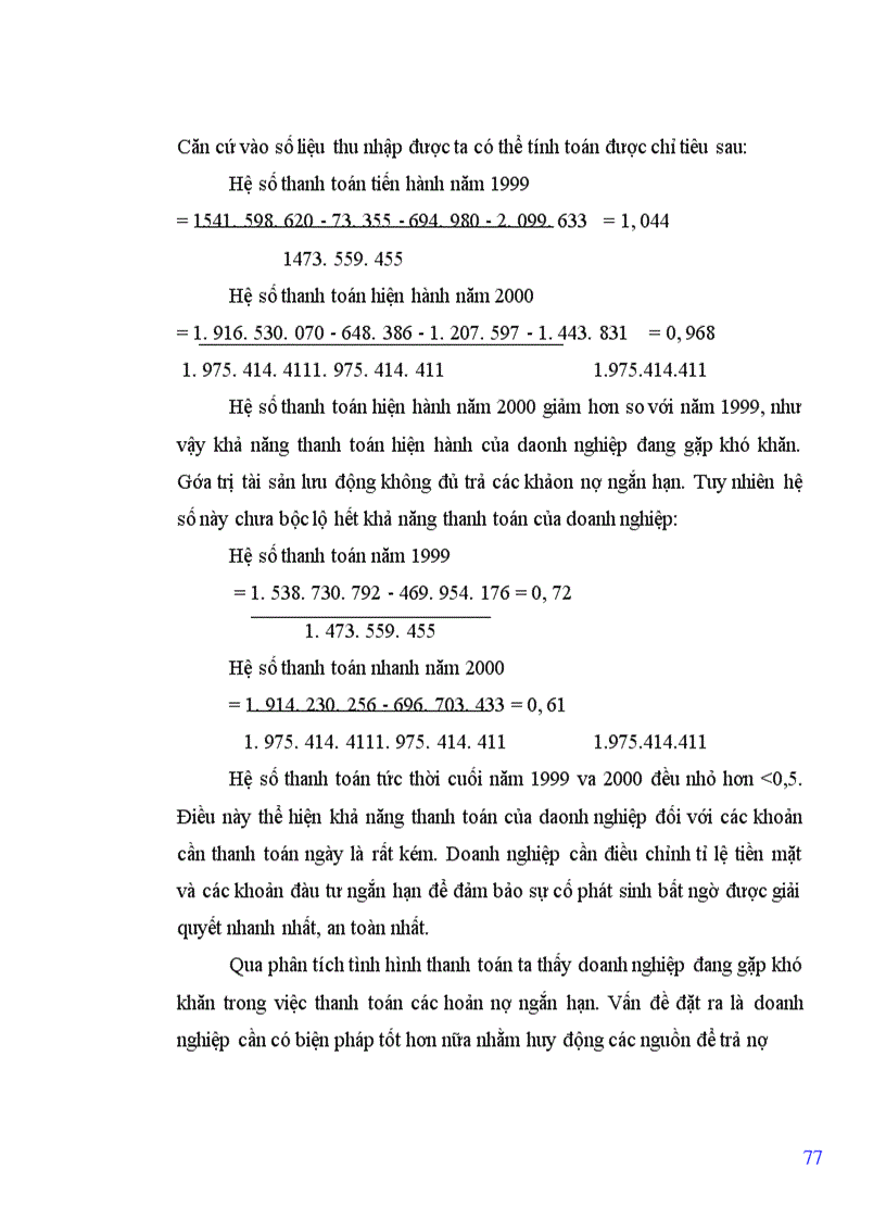 image for page Phân tích tình hình tài chính doanh nghiệp tại Tổng công ty Cà phê Việt Nam