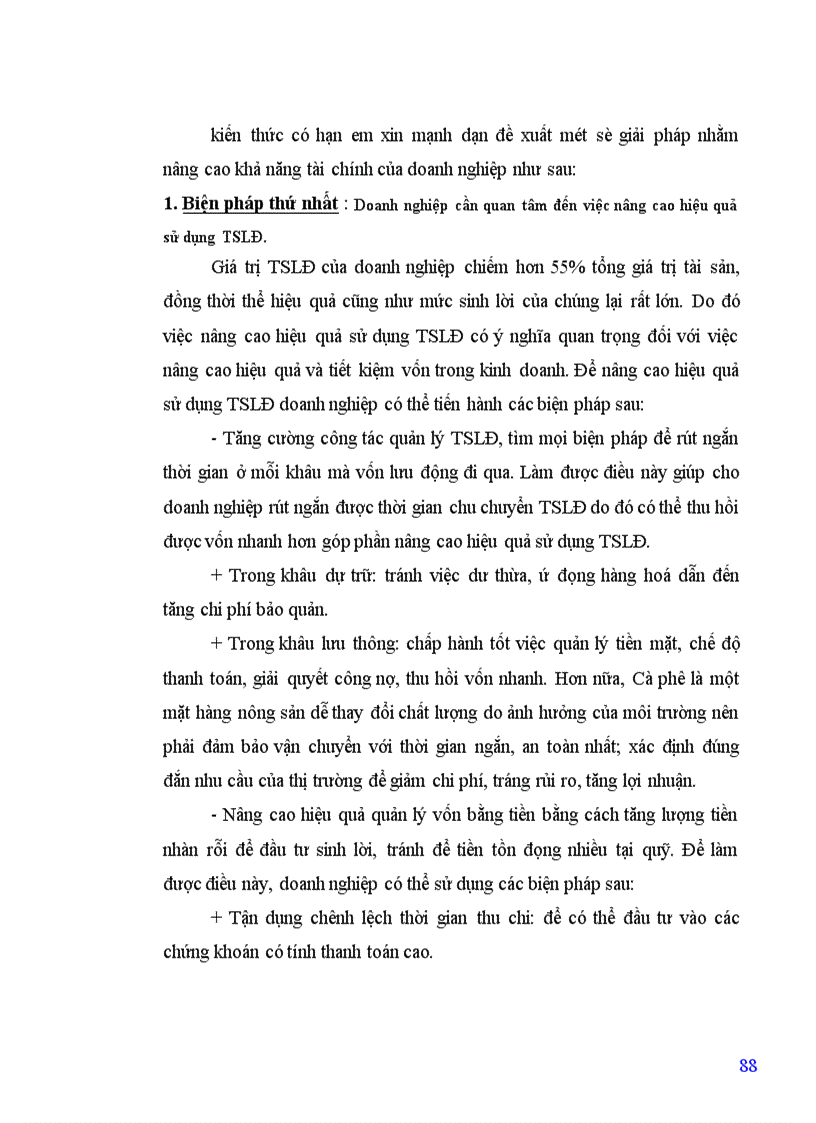 image for page Phân tích tình hình tài chính doanh nghiệp tại Tổng công ty Cà phê Việt Nam