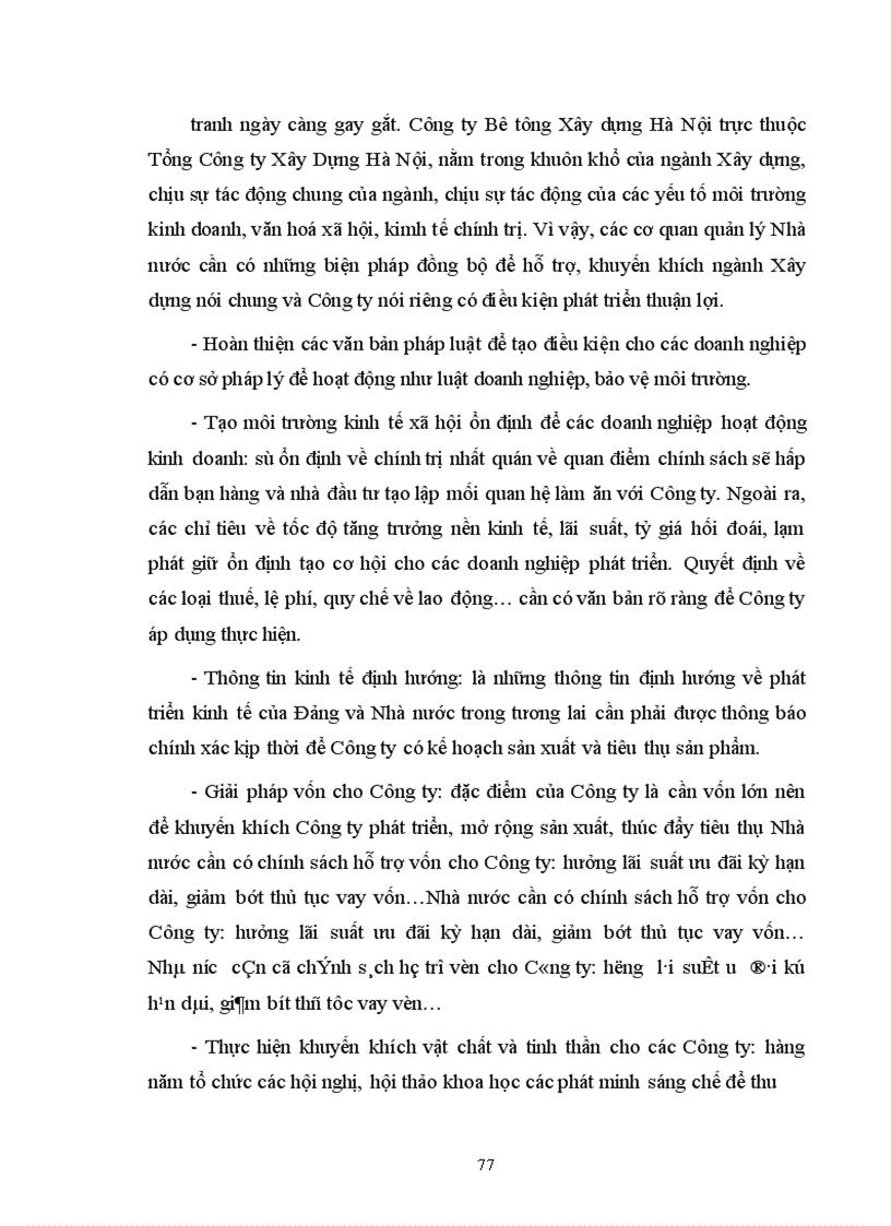 image for page Một số biện pháp thúc đẩy tiêu thụ sản phẩm ở Công ty Bê tông Xây dựng Hà Nội