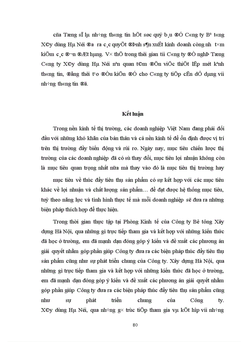 image for page Một số biện pháp thúc đẩy tiêu thụ sản phẩm ở Công ty Bê tông Xây dựng Hà Nội