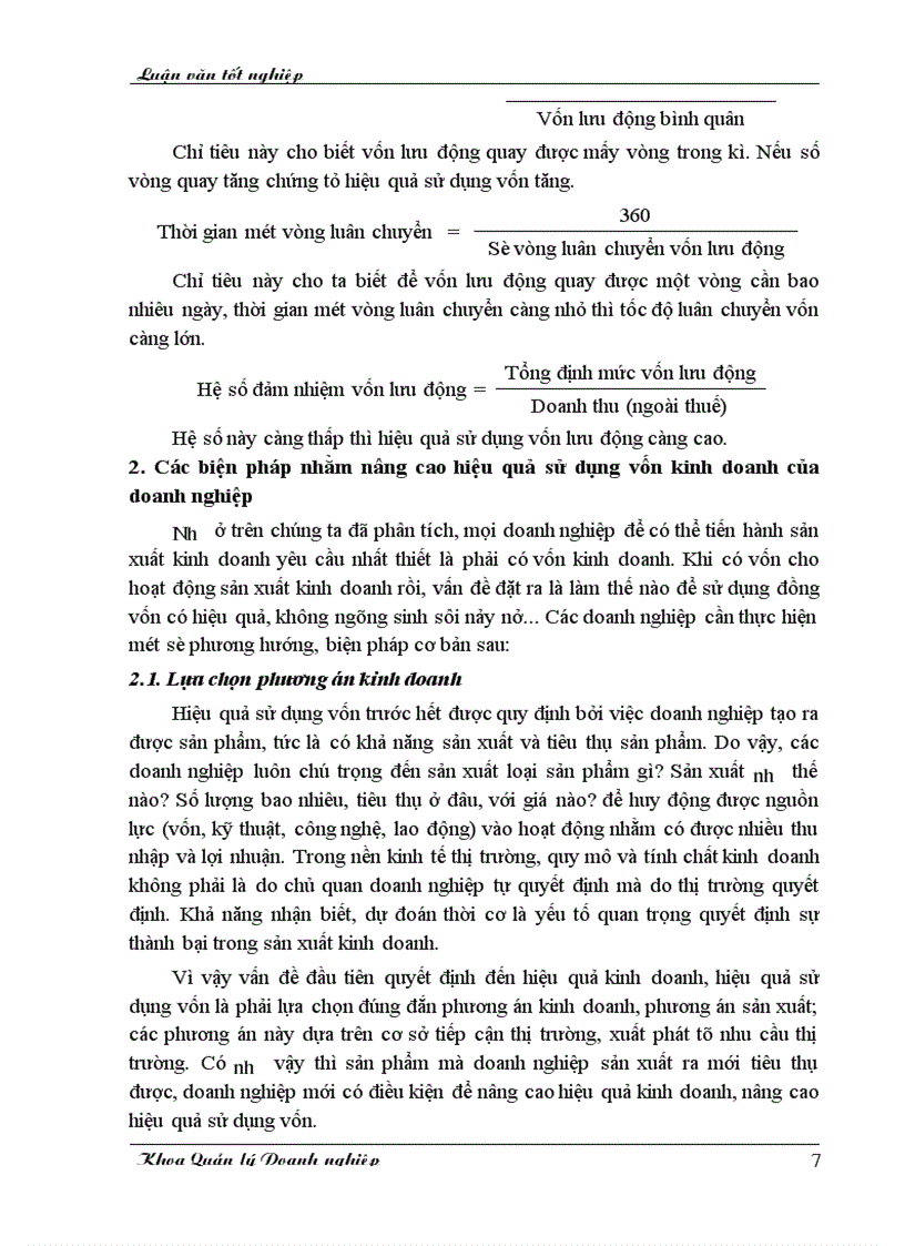 image for page Một số biện pháp nhằm nâng cao hiệu quả sử dụng vốn kinh doanh của Công ty Lắp máy Điện nước và Xây dựng Hà Nội