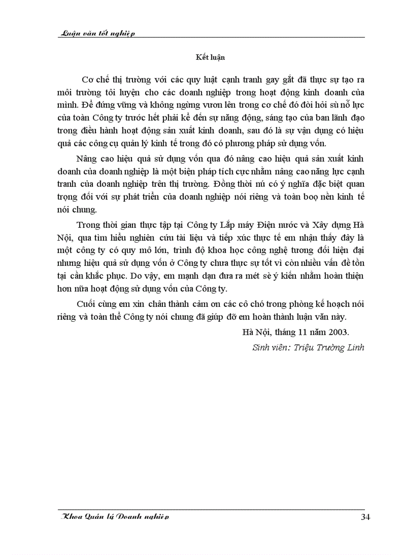 image for page Một số biện pháp nhằm nâng cao hiệu quả sử dụng vốn kinh doanh của Công ty Lắp máy Điện nước và Xây dựng Hà Nội