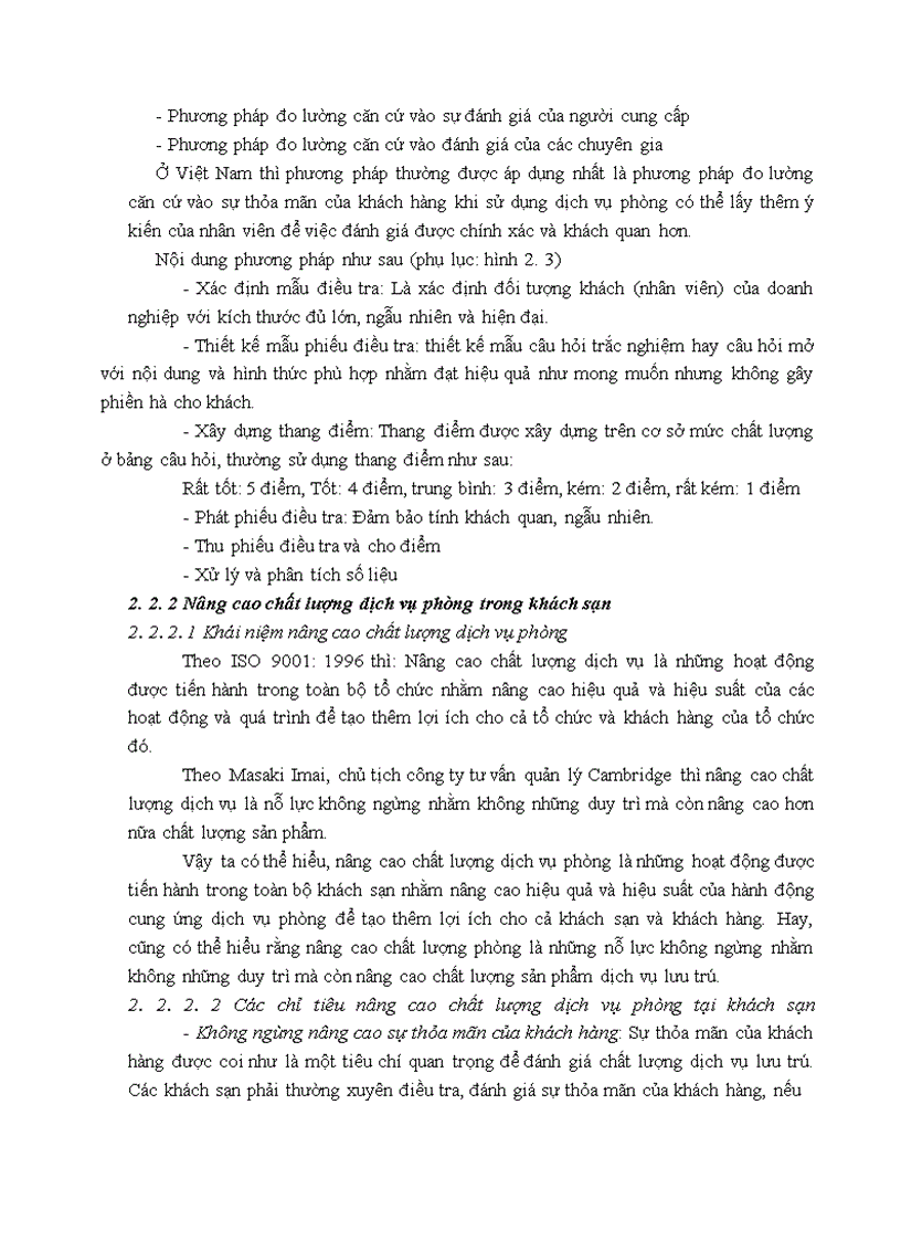 image for page Giải pháp nâng cao chất lượng dịch vụ phòng tại khách sạn sông nhuệ - hà nội