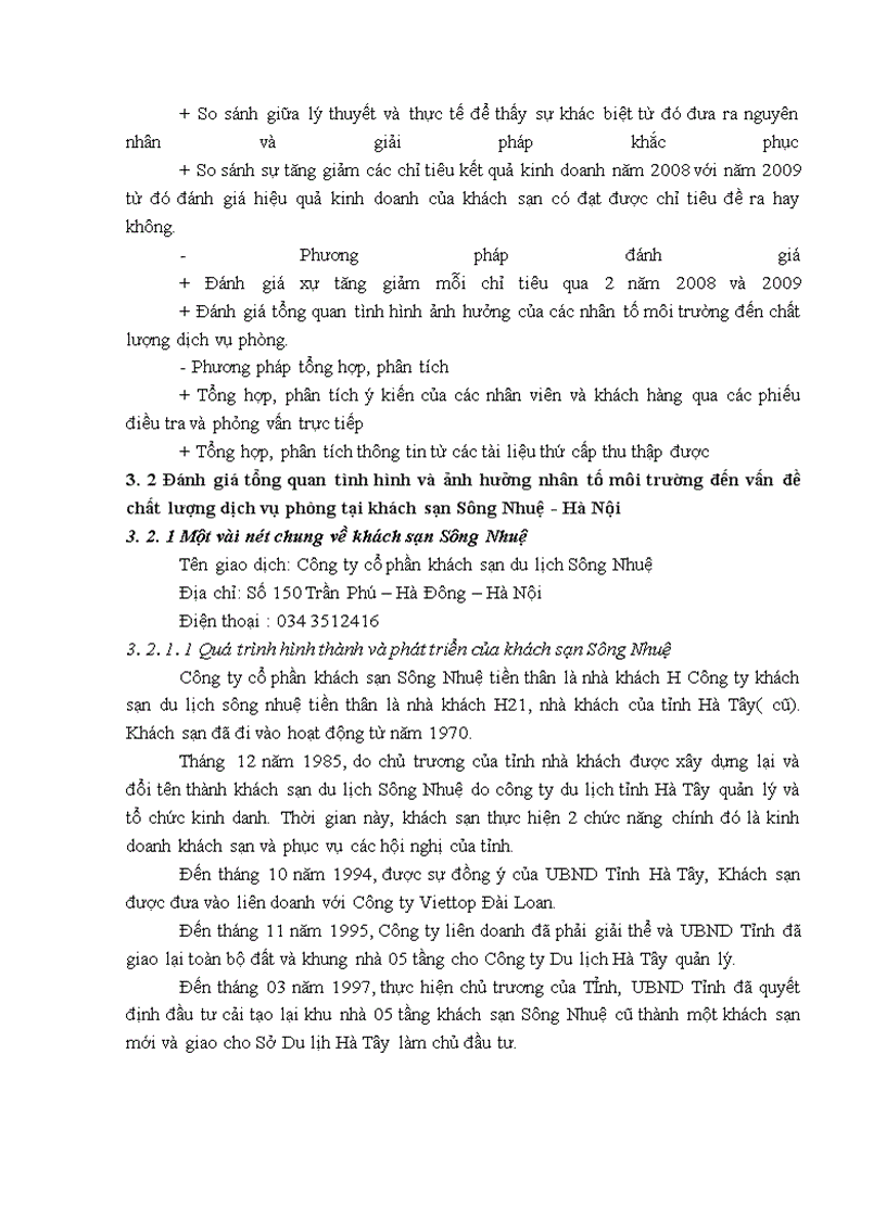 image for page Giải pháp nâng cao chất lượng dịch vụ phòng tại khách sạn sông nhuệ - hà nội