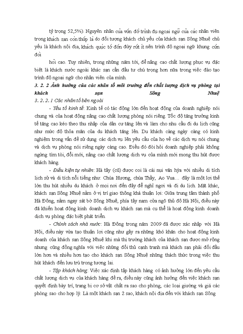 image for page Giải pháp nâng cao chất lượng dịch vụ phòng tại khách sạn sông nhuệ - hà nội