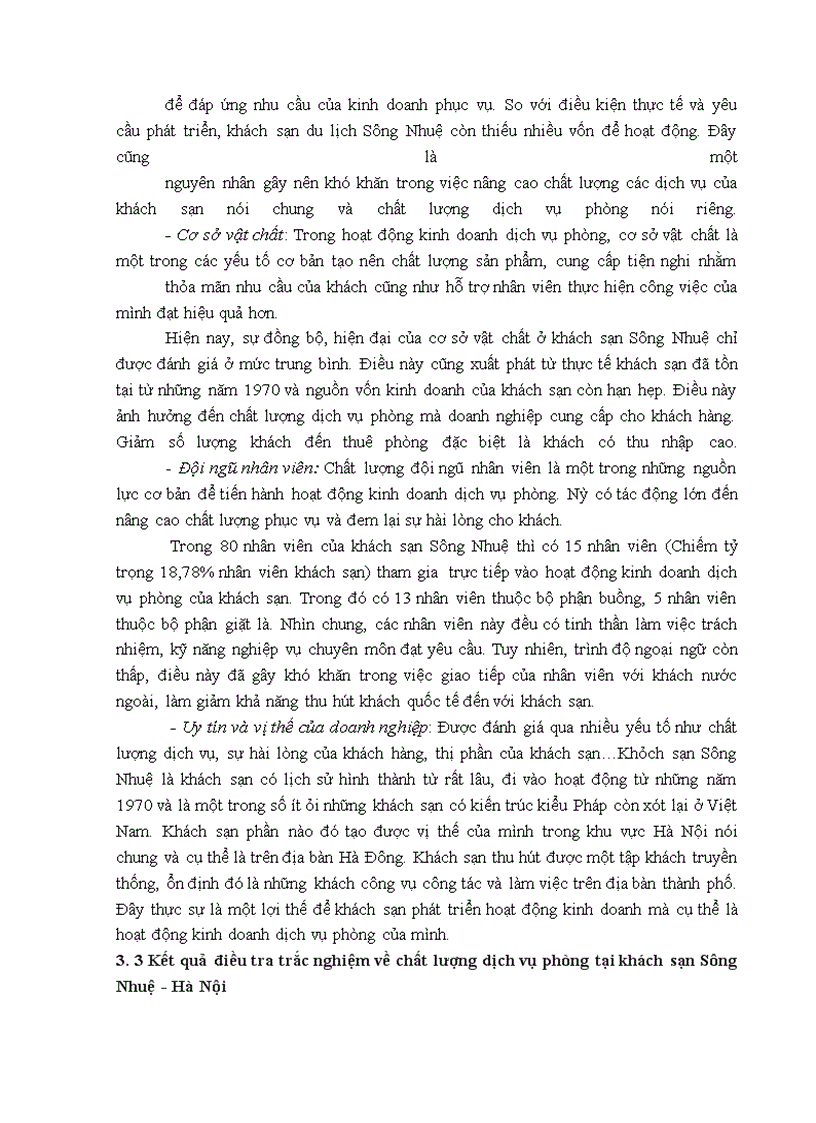 image for page Giải pháp nâng cao chất lượng dịch vụ phòng tại khách sạn sông nhuệ - hà nội