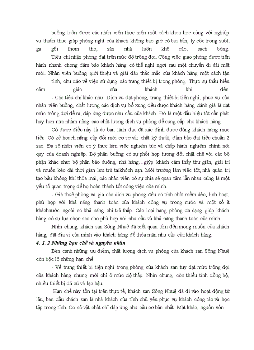 image for page Giải pháp nâng cao chất lượng dịch vụ phòng tại khách sạn sông nhuệ - hà nội