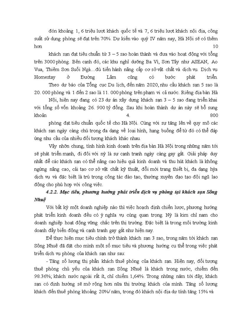 image for page Giải pháp nâng cao chất lượng dịch vụ phòng tại khách sạn sông nhuệ - hà nội