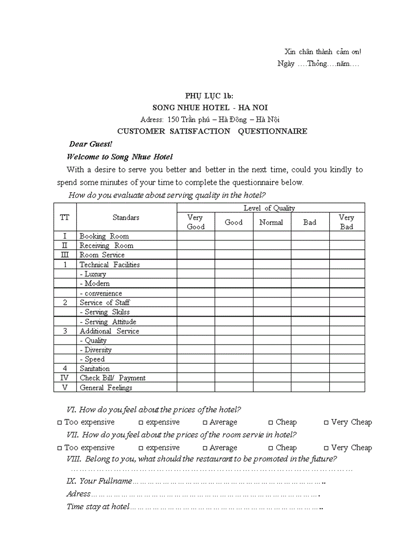 image for page Giải pháp nâng cao chất lượng dịch vụ phòng tại khách sạn sông nhuệ - hà nội