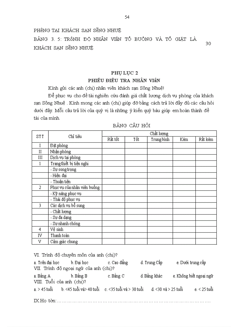 image for page Giải pháp nâng cao chất lượng dịch vụ phòng tại khách sạn sông nhuệ - hà nội