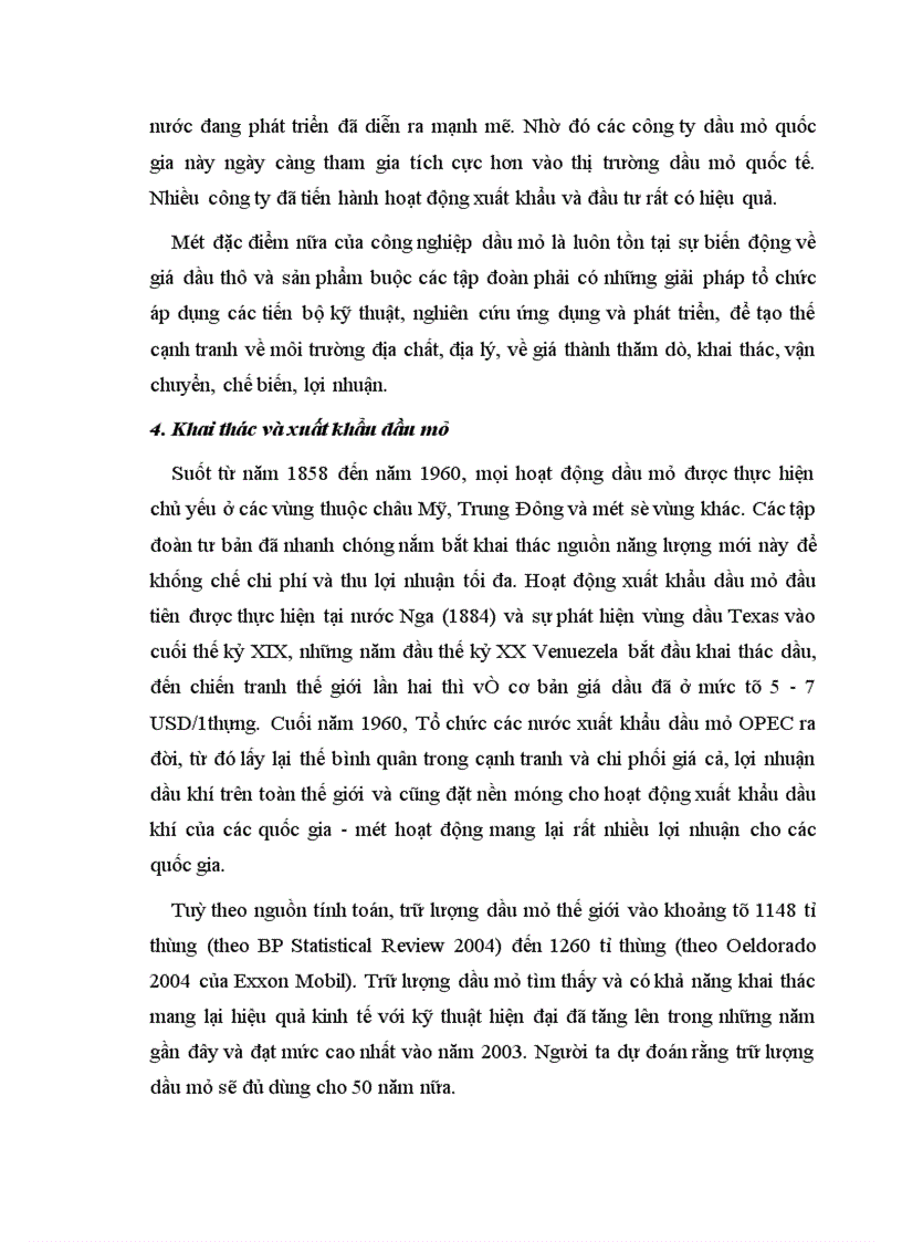 image for page Những biến động trên thị trường dầu mỏ thế giới và ảnh hưởng của nó tới hoạt động xuất khẩu dầu mỏ của Việt Nam