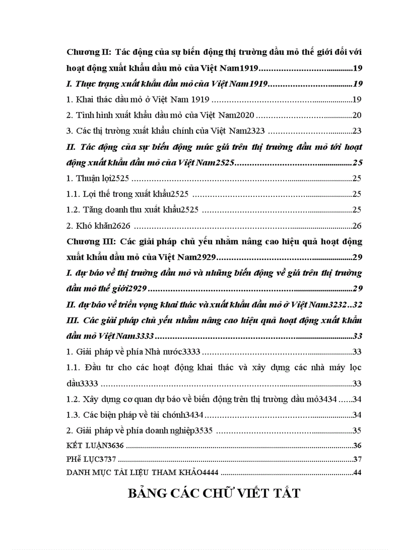 image for page Những biến động trên thị trường dầu mỏ thế giới và ảnh hưởng của nó tới hoạt động xuất khẩu dầu mỏ của Việt Nam