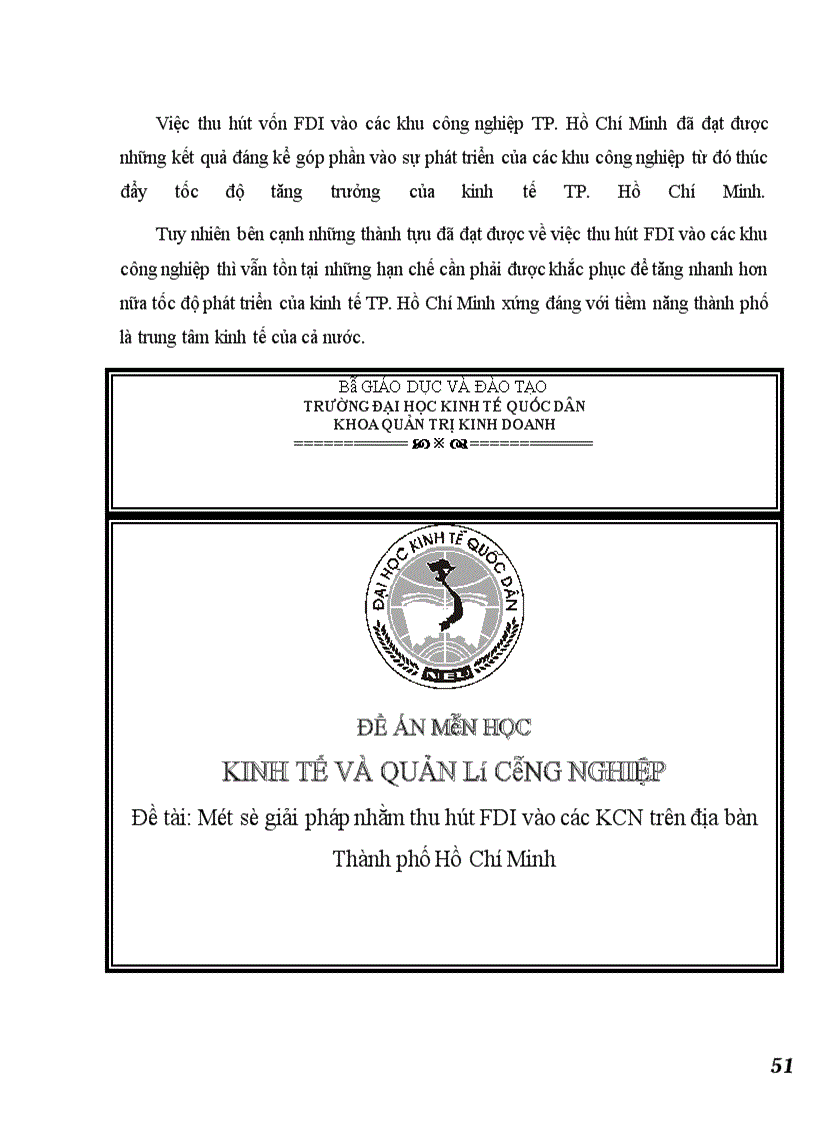 image for page Một số giải pháp nhằm thu hút FDI vào các KCN trên địa bàn Thành phố Hồ Chí Minh