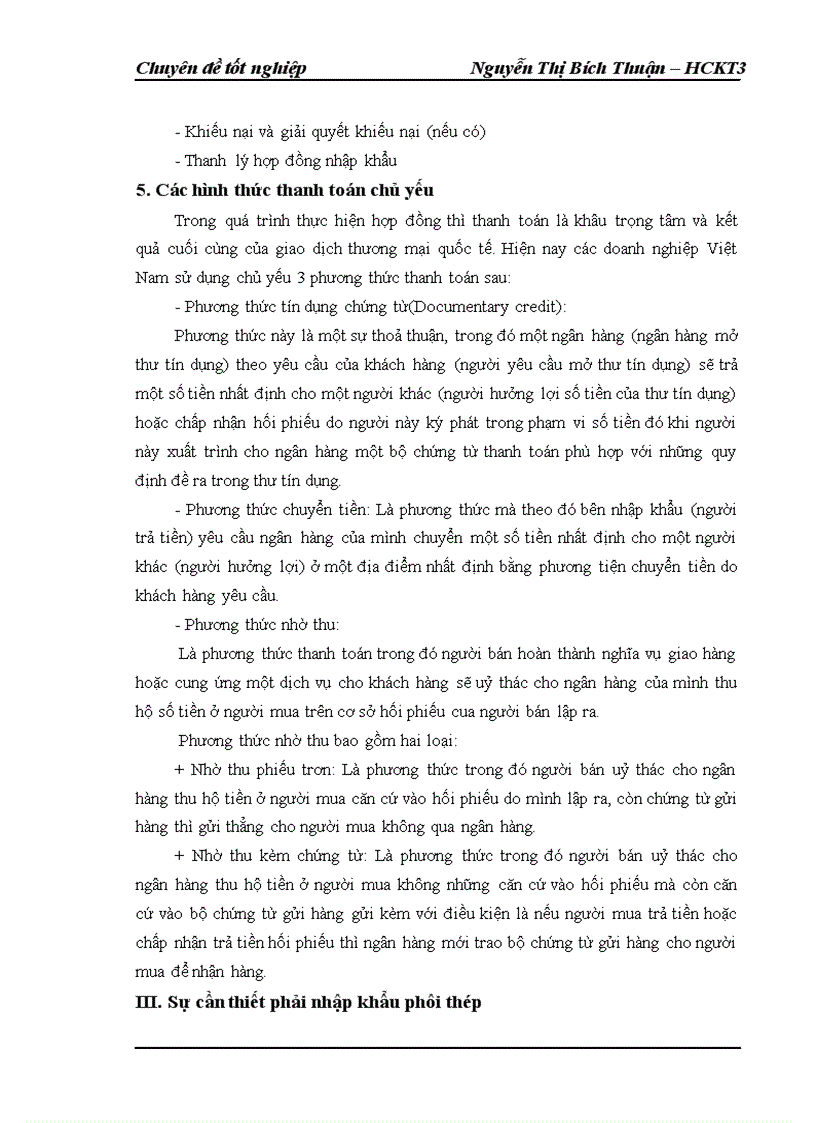 image for page Một số biện pháp nhằm đẩy mạnh hoạt động nhập khẩu phôi thép của công ty TNHH TM và đầu tư Linh Chi