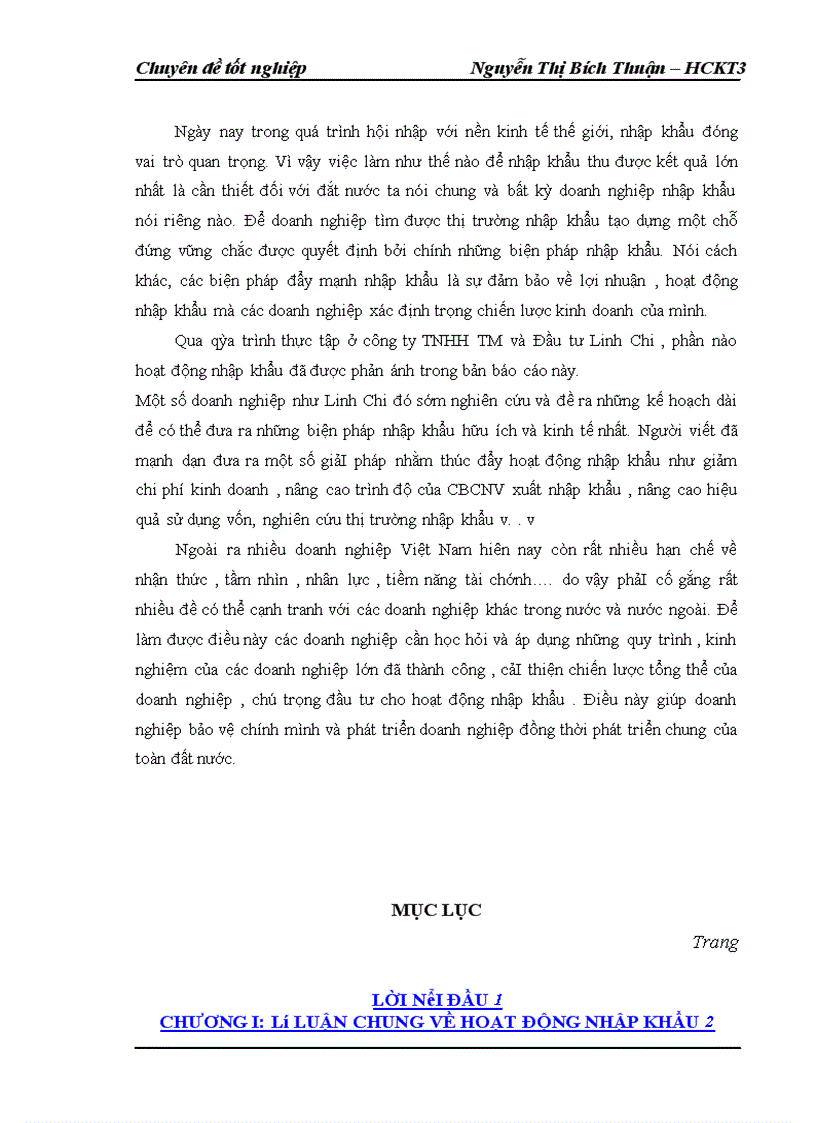 image for page Một số biện pháp nhằm đẩy mạnh hoạt động nhập khẩu phôi thép của công ty TNHH TM và đầu tư Linh Chi