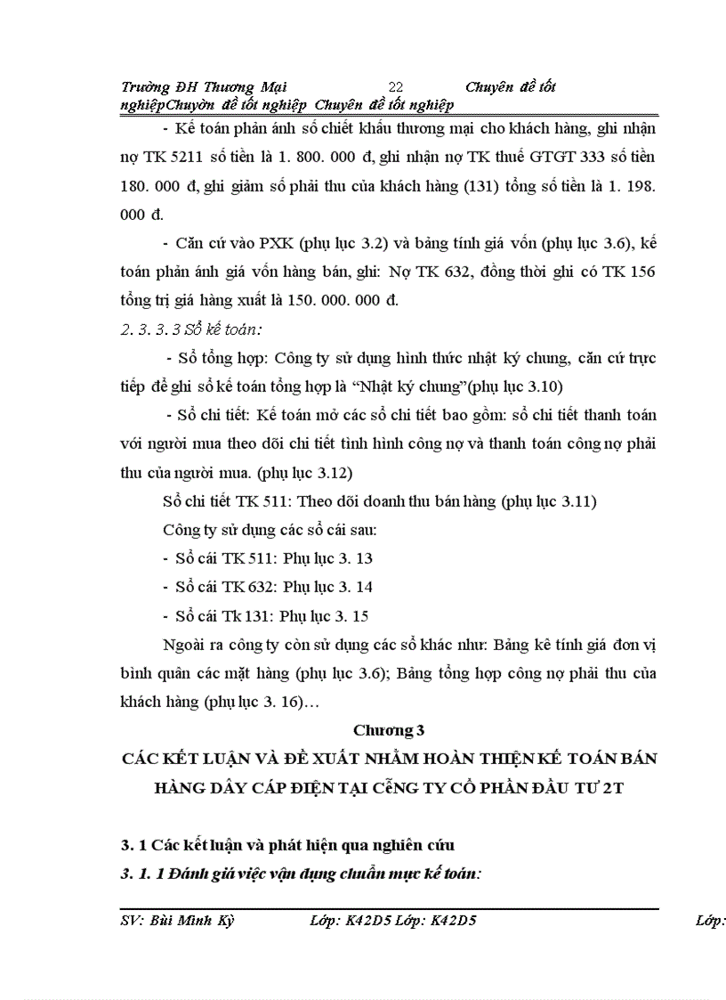 image for page Kế toán bán hàng dây cáp điện tại công ty cổ phần đầu tư 2T