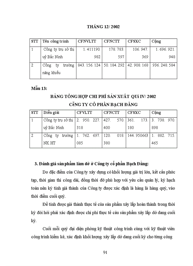 image for page Hoàn thiện công tác kế toán chi phí sản xuất và tính giá thành sản phẩm tại Công ty cổ phần Bạch Đằng